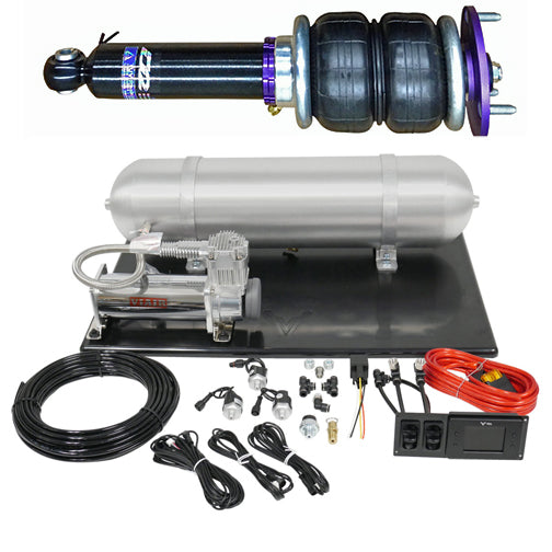 Air Struts w/ VERA Evo Bluetooth Management 17+ Volkswagen Tiguan D2 Racing