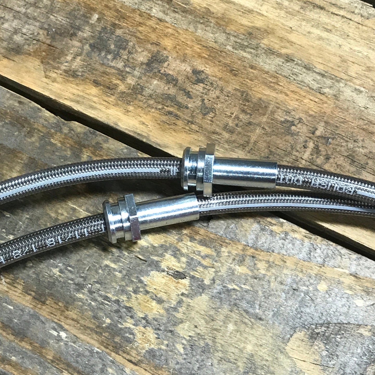 Extended Stainless Steel Brake Lines - E46 Rear
