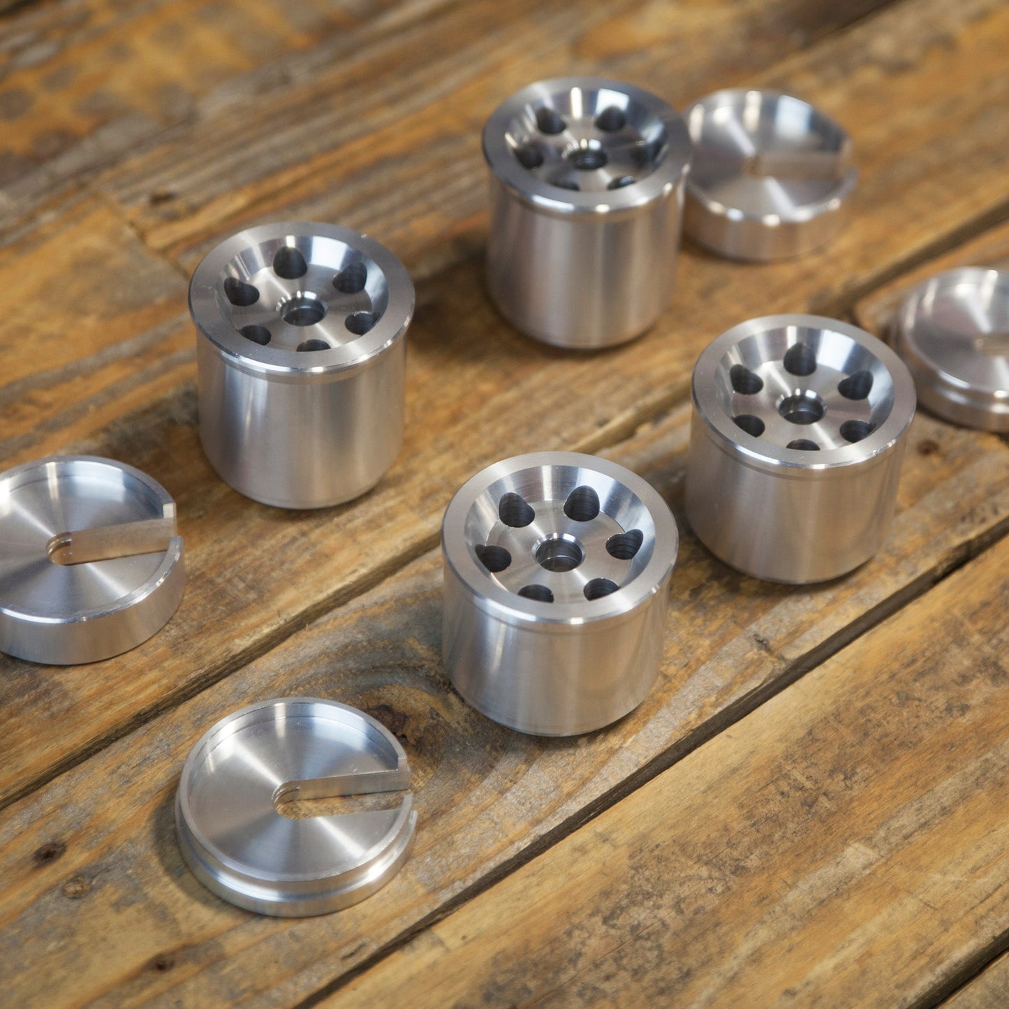 Aluminum Rear Subframe Riser Bushings - E36