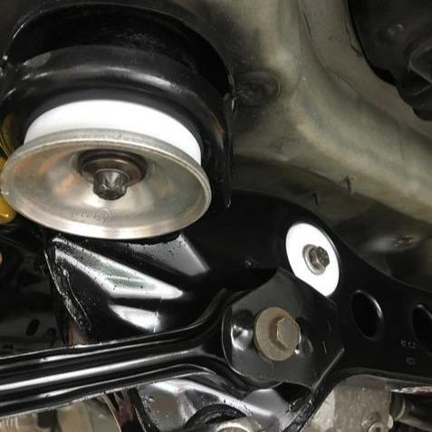 rear subframe bushings install