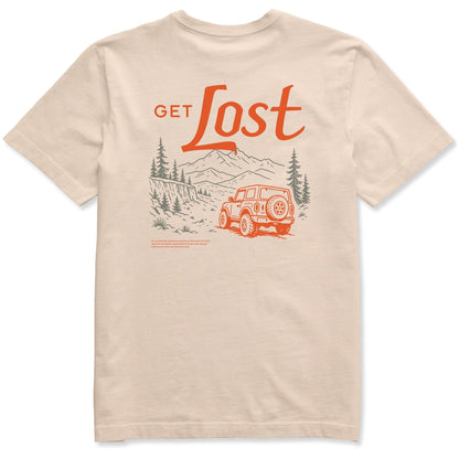 BRBN Offroad Get Lost Men's Short Sleeve Tee