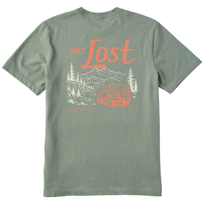 BRBN Offroad Get Lost Men's Short Sleeve Tee