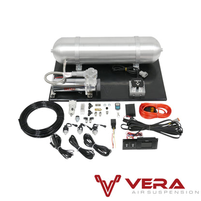 Air Struts w/ VERA Evo Bluetooth Management 09-17 Volkswagen CC D2 Racing