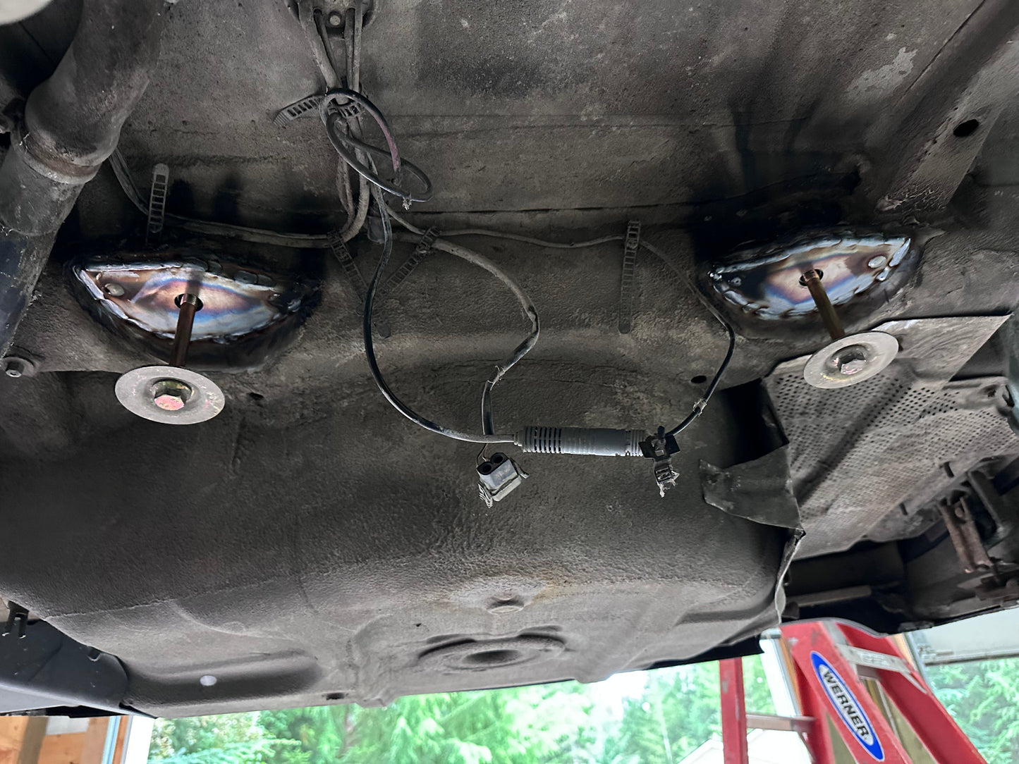 Reinforcement Plates, Rear Subframe - E36
